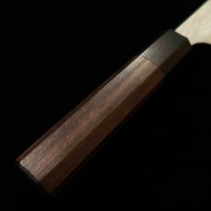 Nigara Hamono NIGARA VG XEOS Tsuchime Damascus Petty with Shitan Handle (150mm)