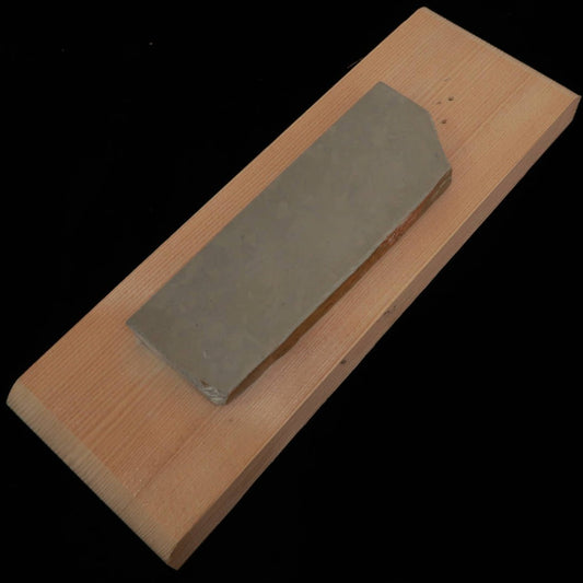 Natural whetstone Nakayama Asagi leather-type copper with stand (45 x 135 x 11 mm)