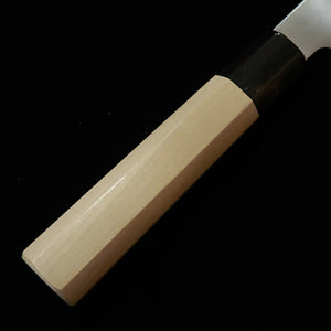 三浦 佩 MIURA Obidama 牛刀 白紙一号 ヘアライン仕上げ 朴八角柄 (210/240mm)
