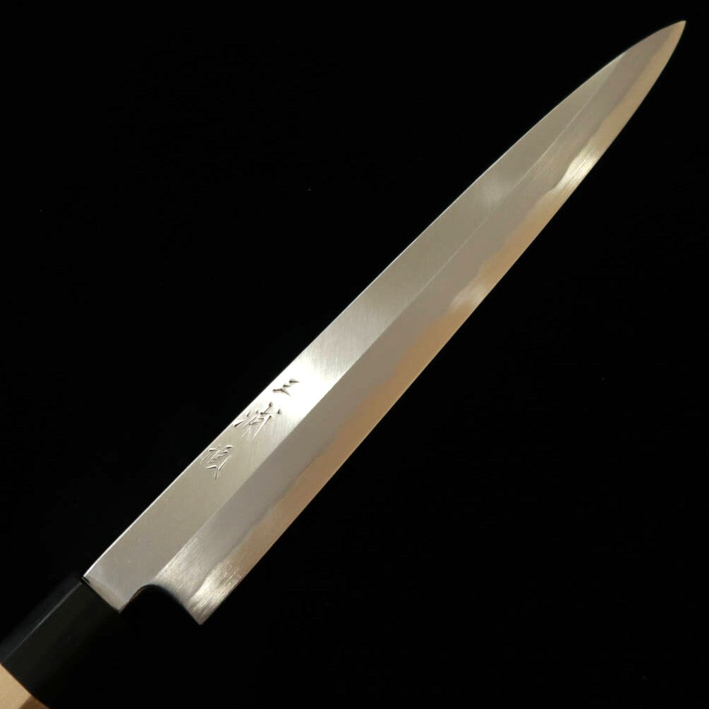 MIURA Itadaki Yanagiba Blue Paper Steel No. 1 with Magnolia Octagonal Handle (300mm)