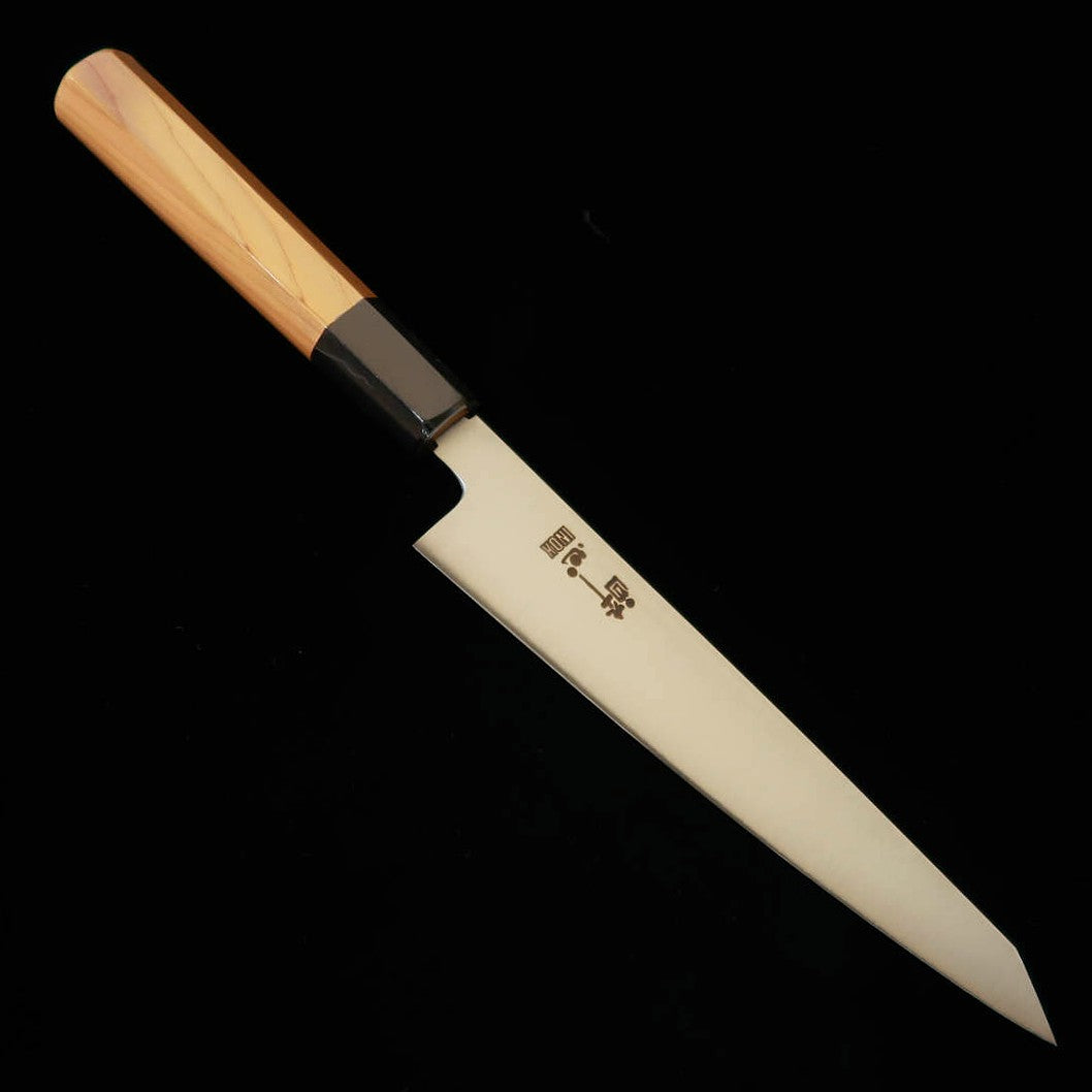 酔心SUISIN 切付 INOX 本焼 一位六角半丸柄（180mm）