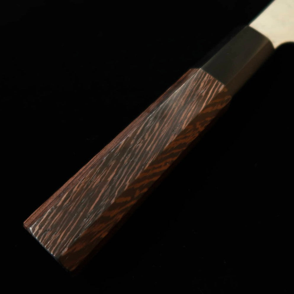 NIGARA – Couteau Bunka, Acier VG10, Damas martelé (Tsuchime), Manche en teck (180 mm)