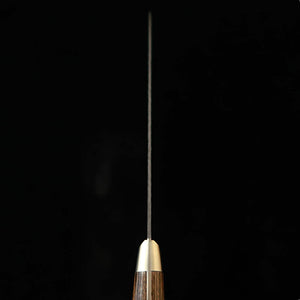 Miura MIURA Gyuto Aogami Super Kurouchi Tsuchime Guarda com Cabo Marrom Escuro (210 mm)