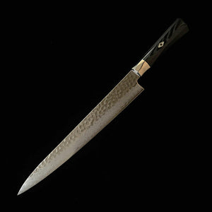 【新定番】三昧MCUSTA ZANMAI シュプリーム3 鎚目 筋引  黒（240/270mm）
