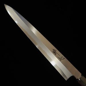 SUISIN Suisin Yanagiba acero Yasugi mango de magnolia tipo castaño (240-300 mm)