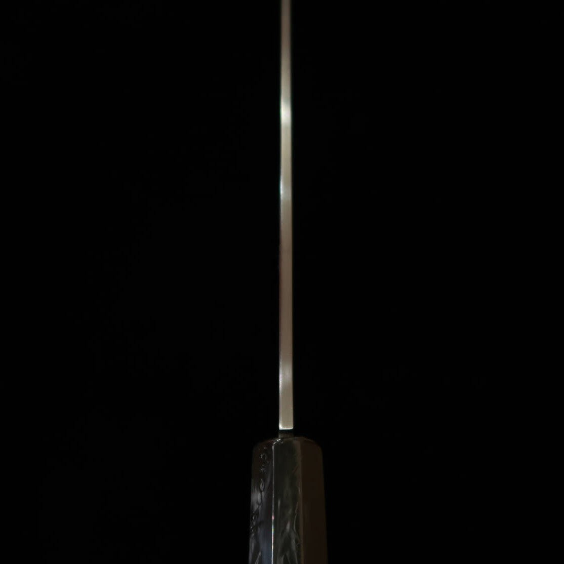 SUISIN Suisin Yanagiba acero Yasugi mango de magnolia tipo castaño (240-300 mm)