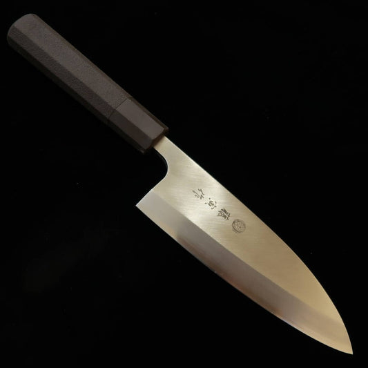 藤寅 FUJITORA 出刃 MV二層鋼 エラストマー柄 （150/165mm）
