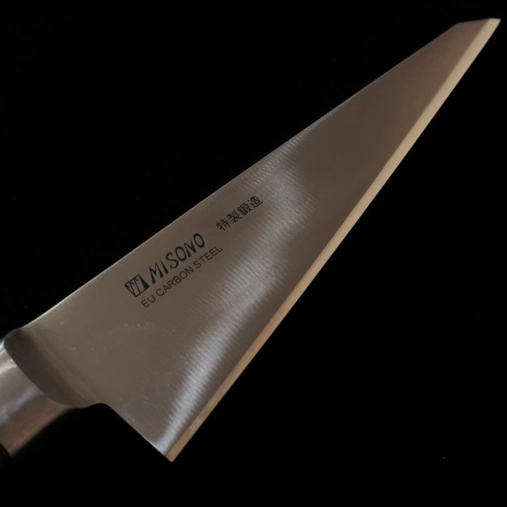 ミソノ MISONO 骨スキ 角型 EUカーボン ツバ付 黒積層合板（145mm）