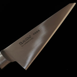 ミソノ MISONO 骨スキ 角型 EUカーボン ツバ付 黒積層合板（145mm）