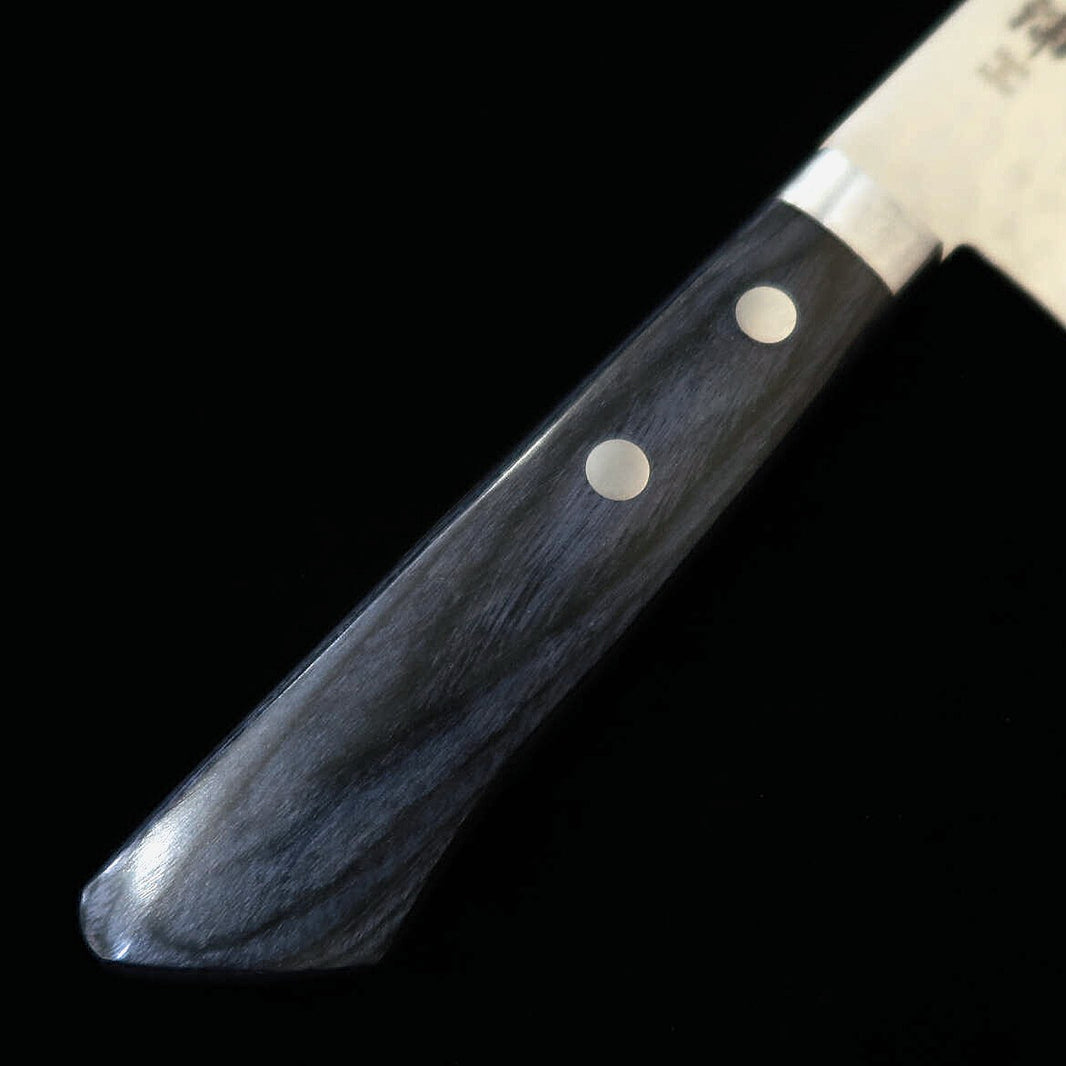 MIURA Kokuryu Santoku VG10 cabo ocidental azul-marinho (165 mm)