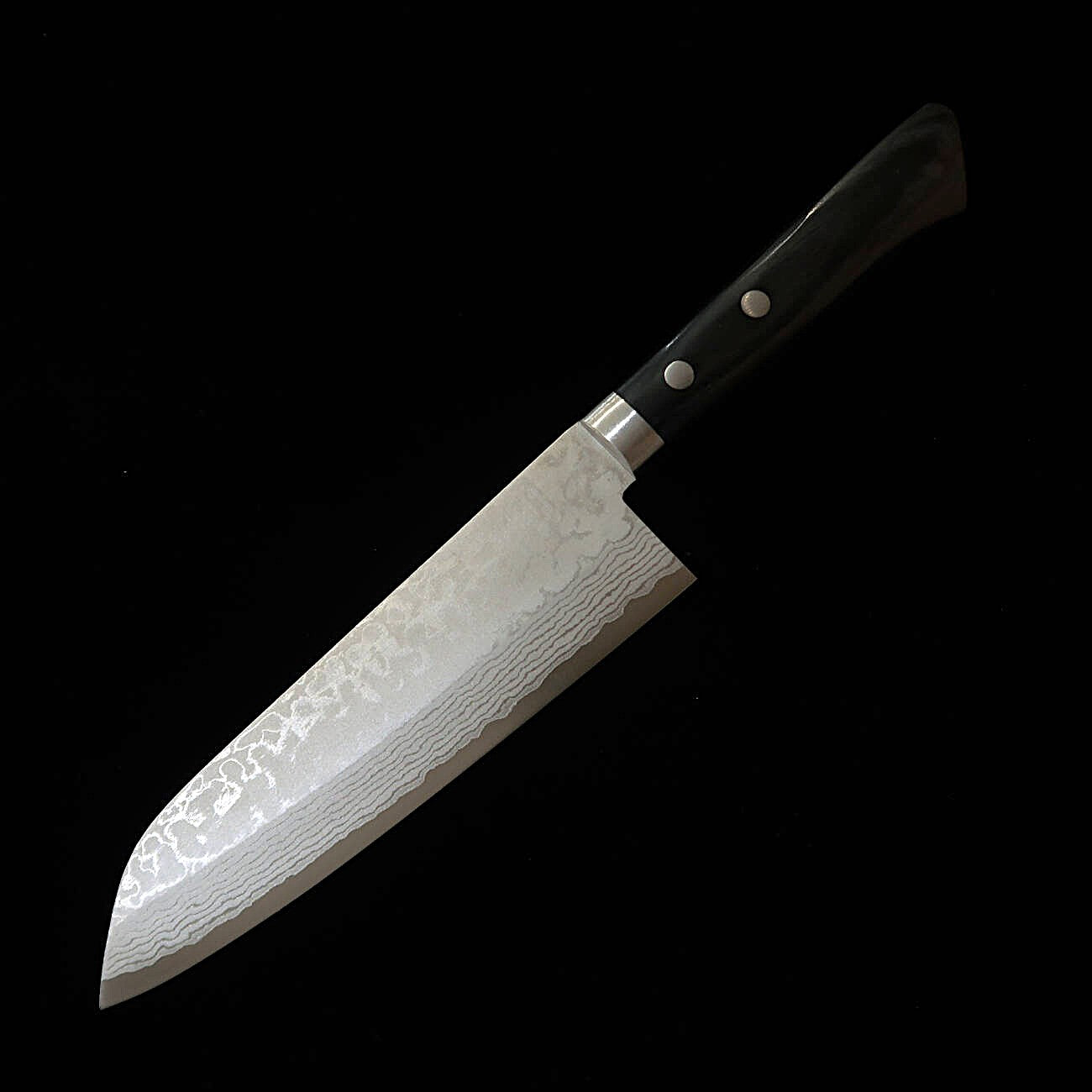 MIURA - Sairyu - Santoku - VG10 - Manche occidental noir (165 mm)