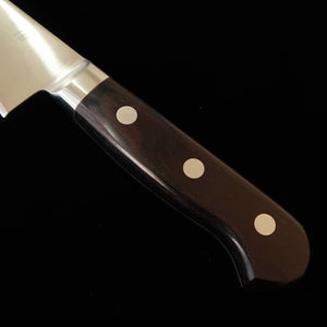 Honesuki cuadrado MISONO 440C contrachapado laminado negro, para zurdos (145mm)