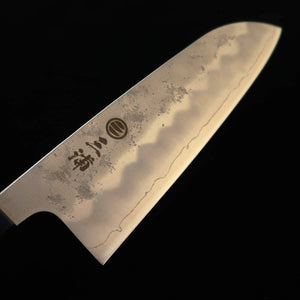 Miura MIURA santoku Gingami nº3, acabado Nashiji, mango octogonal de ébano (165 mm)