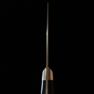 Honesuki cuadrado MISONO 440C contrachapado laminado negro, para zurdos (145mm)