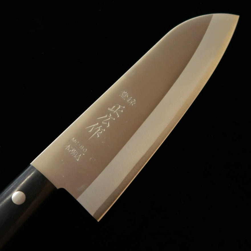 正広 MASAHIRO 三徳 MBS-26 黒合板柄 MC-80（170mm）