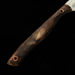 Prometheus Thor couteau & fourchette de table HS, manche en bois (80 mm)