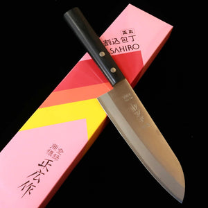 Masahiro Santoku MBS-26 Black Plywood Handle MC-80 (170mm)
