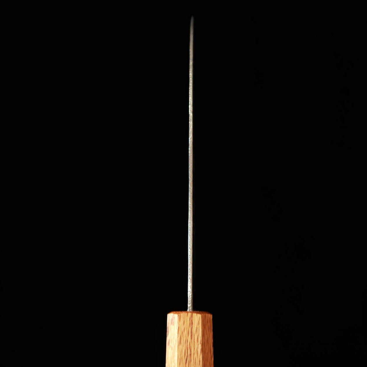 Miura Santoku AUS10 (10A) Rope-patterned Damascus Clear Oak Octagonal Handle (165mm)