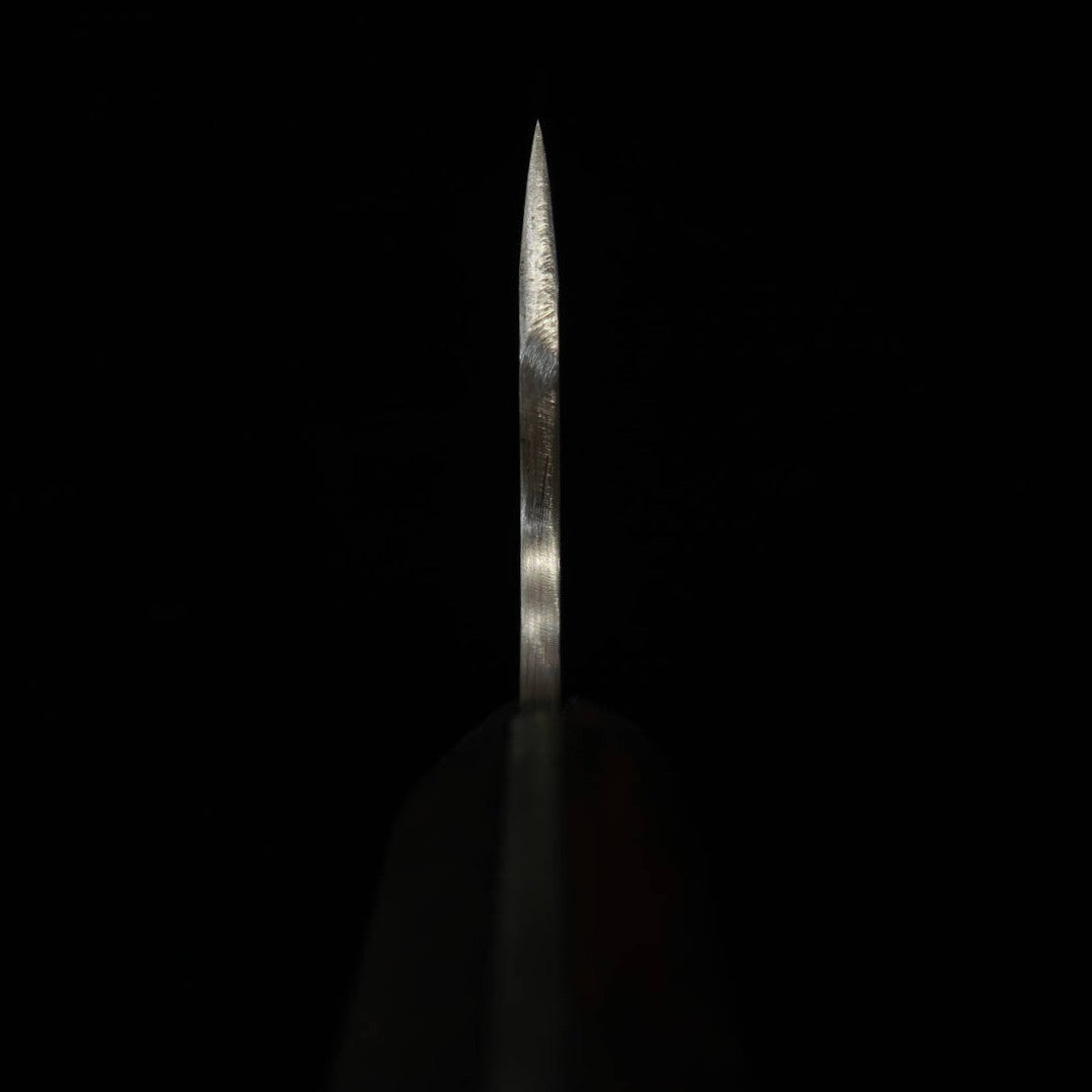 ZERO Kaji Black Cat II 80crv2 manche en bois naturel avec étui Kydex (110 mm)