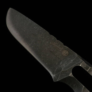 Asurah Knives Toughness Bushcraft Knife DC53 Finition Sablée (100mm)