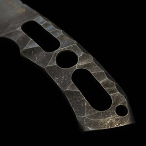 Asurah Knives Toughness Bushcraft Knife DC53 Finition Sablée (100mm)
