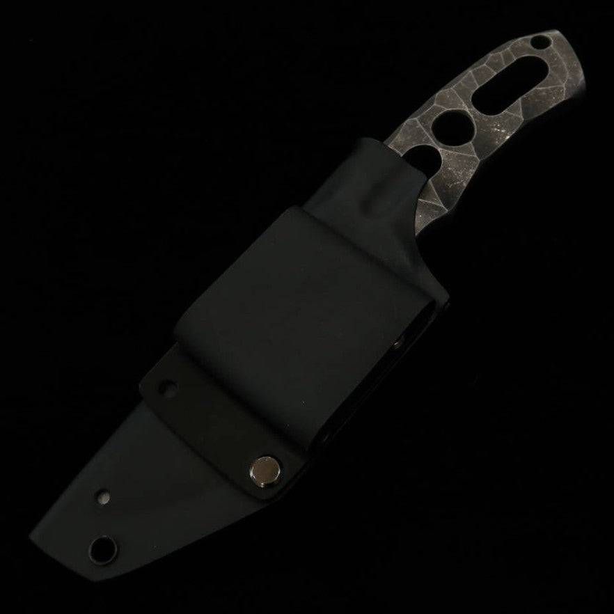 Asurah Knives Toughness Bushcraft Knife DC53 Finition Sablée (100mm)