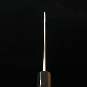 HADO Hado – Junpaku Aço Branco nº 1, núcleo em aço inox, Santoku, cabo octogonal em chifre de búfalo (180 mm)