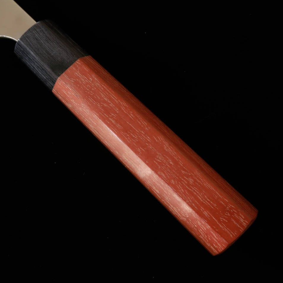 Gyuto Kiritsuke TAKAYUKI SHIBATA KOUTETSU SG2, mango octogonal de jarrah (190mm)