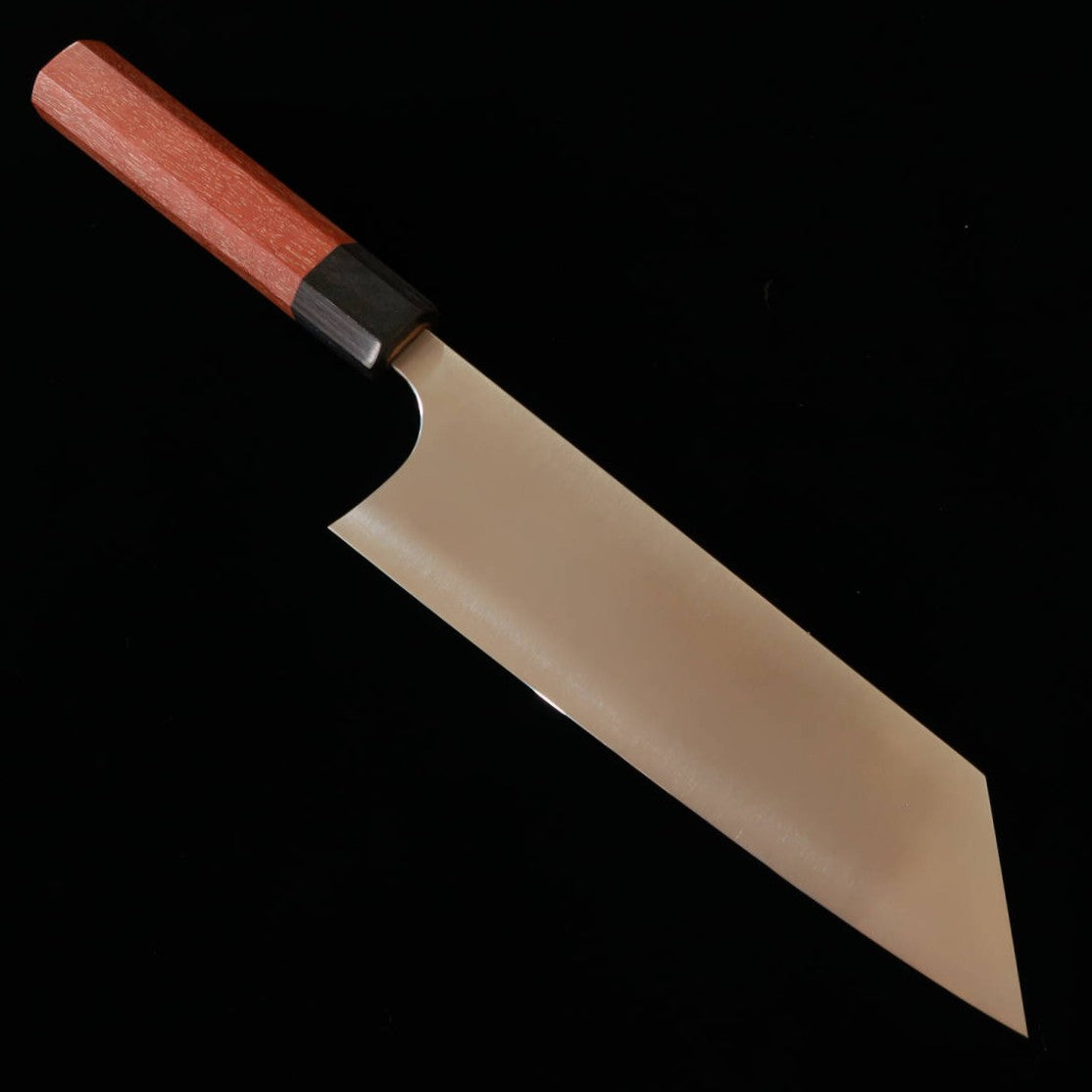 Couteau Bunka Takayuki Shibata Koutetsu, acier SG2, manche octogonal en bois de Jarrah, (180mm)