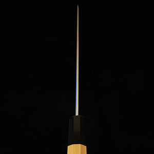 三浦 MIURA 切付柳刃 青紙一号 青波  一位八角柄 鞘付き（270/300mm）