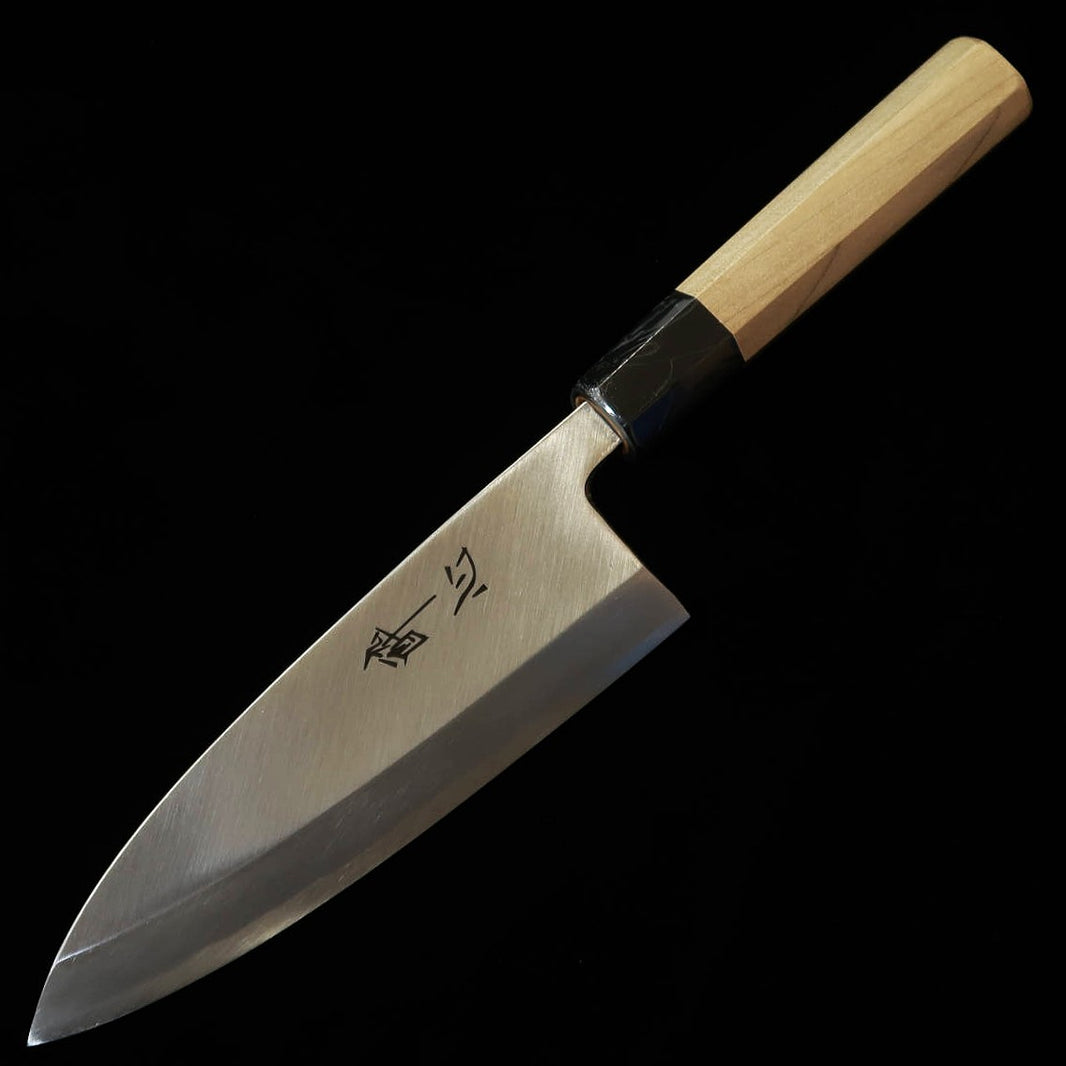 Suisin SUISHIN Deba para canhotos, aço Yasugi, cabo octogonal em magnólia (150/165/180 mm)