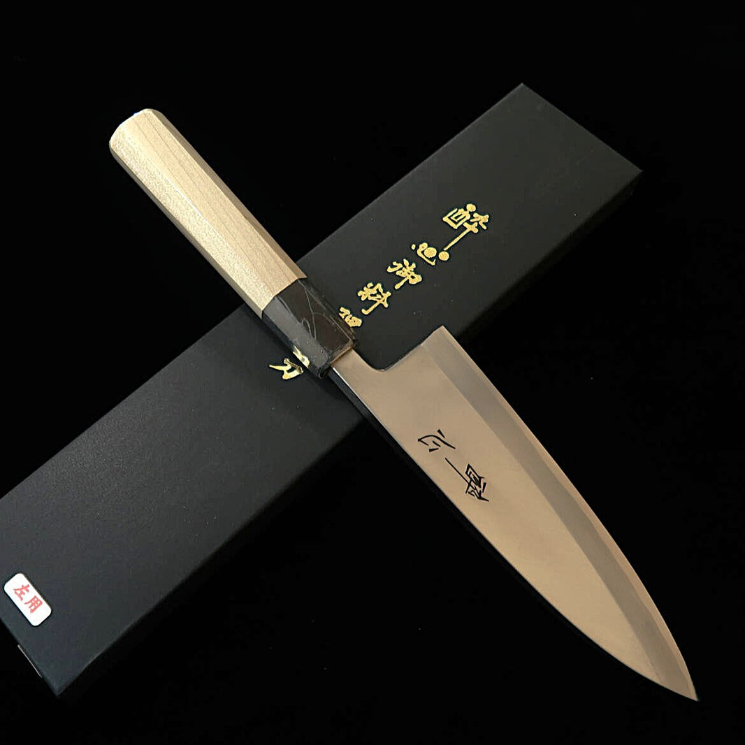 Suisin SUISHIN Deba para canhotos, aço Yasugi, cabo octogonal em magnólia (150/165/180 mm)