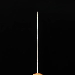 MIURA Miura sujihiki AUS10 (10A), damas motif corde, manche octogonal en chêne transparent (240 mm)