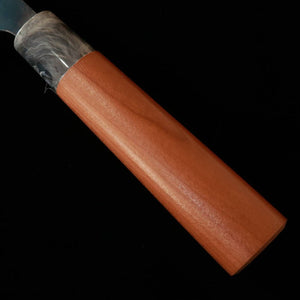 Masakage MASAKAGE Mizu santoku Aogami n°2 kuro-uchi manche en merisier américain (170 mm)