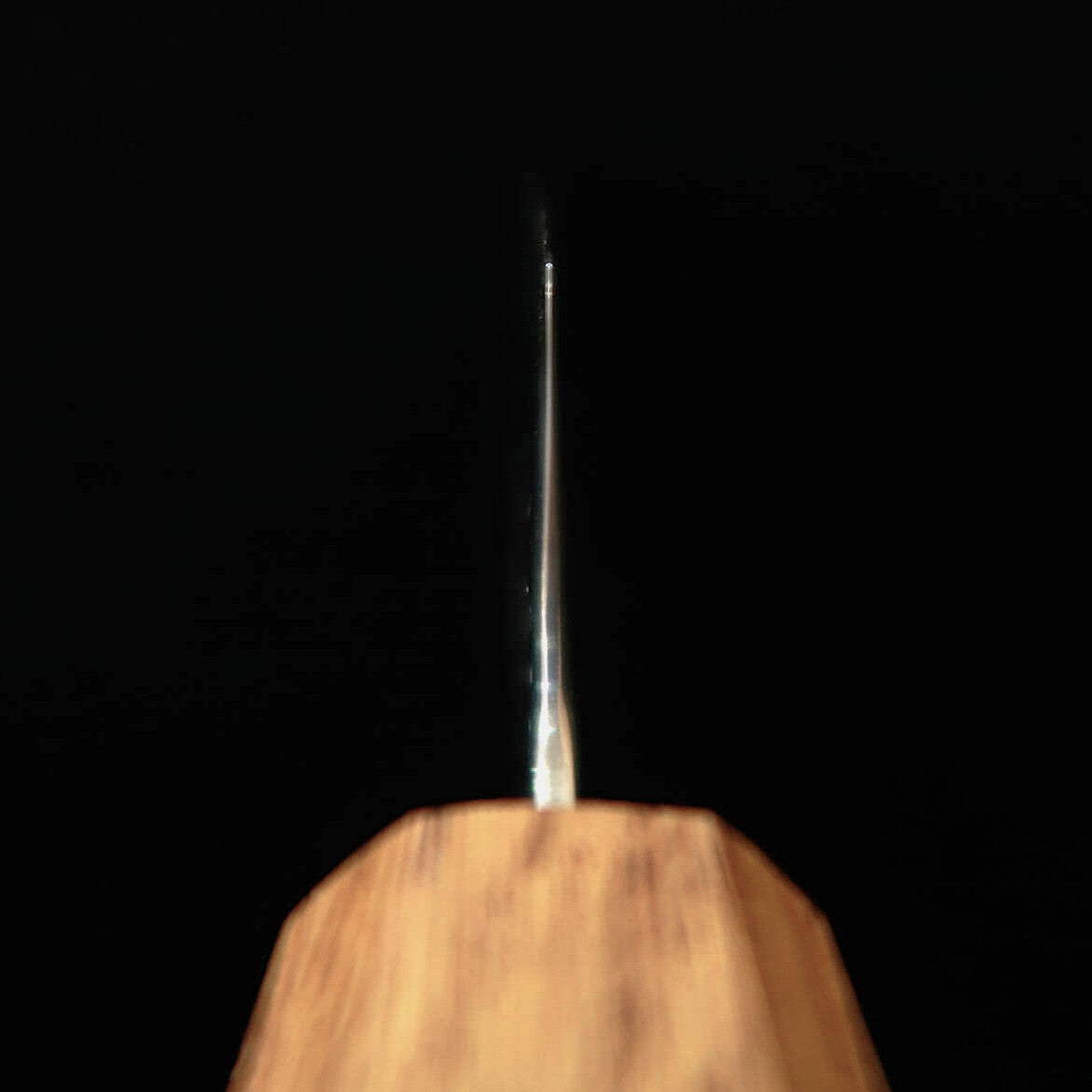 MIURA Miura sujihiki AUS10 (10A), damas motif corde, manche octogonal en chêne transparent (240 mm)
