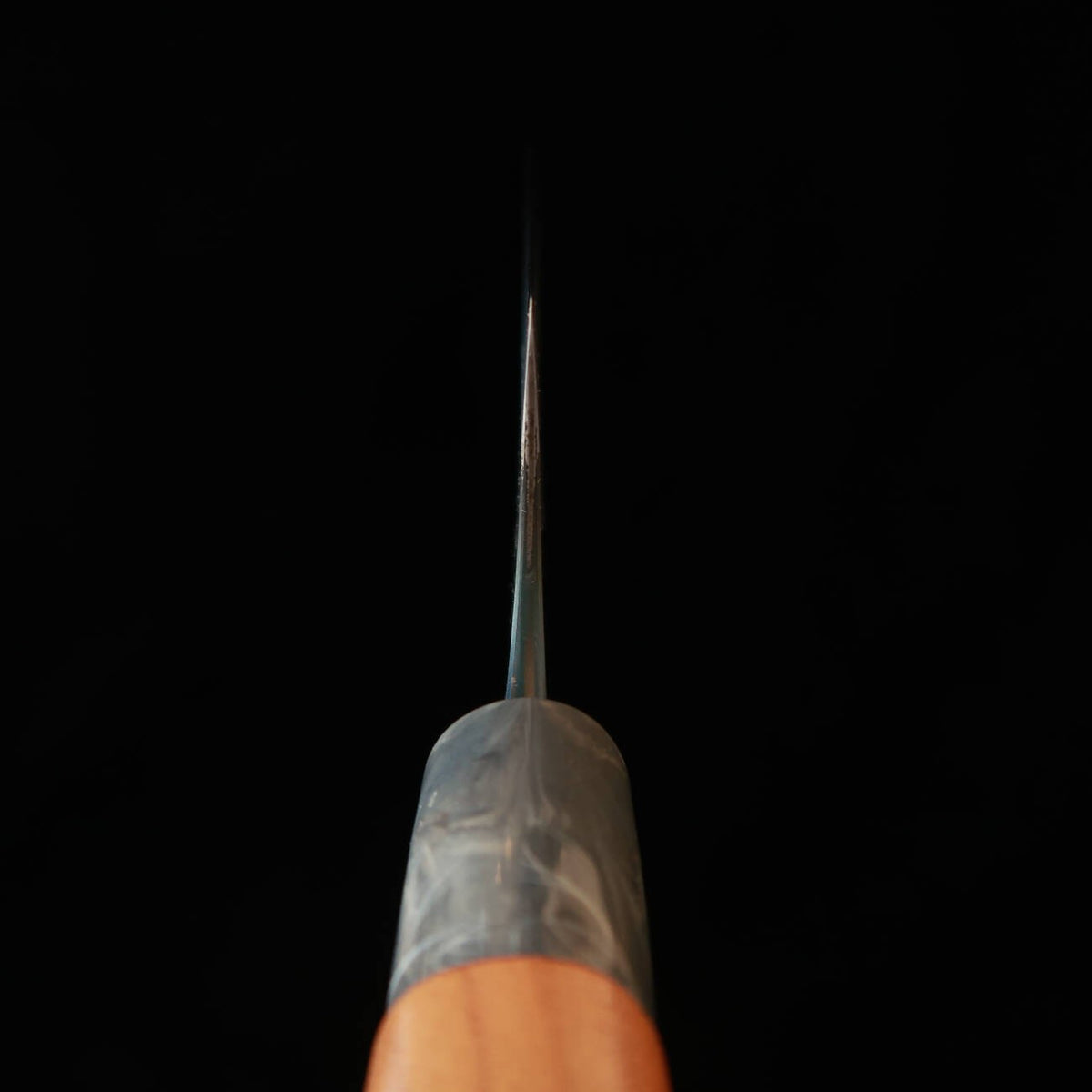 MASAKAGE Shokkei Suigyu Gyuto Aogami n°2, finition kuro-uchi, manche en merisier américain (210 mm)