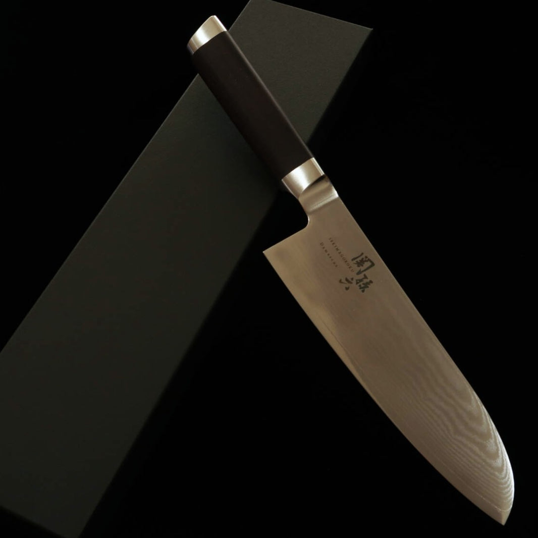 Seki Magoroku Damascus AE-5200 Santoku (165mm)