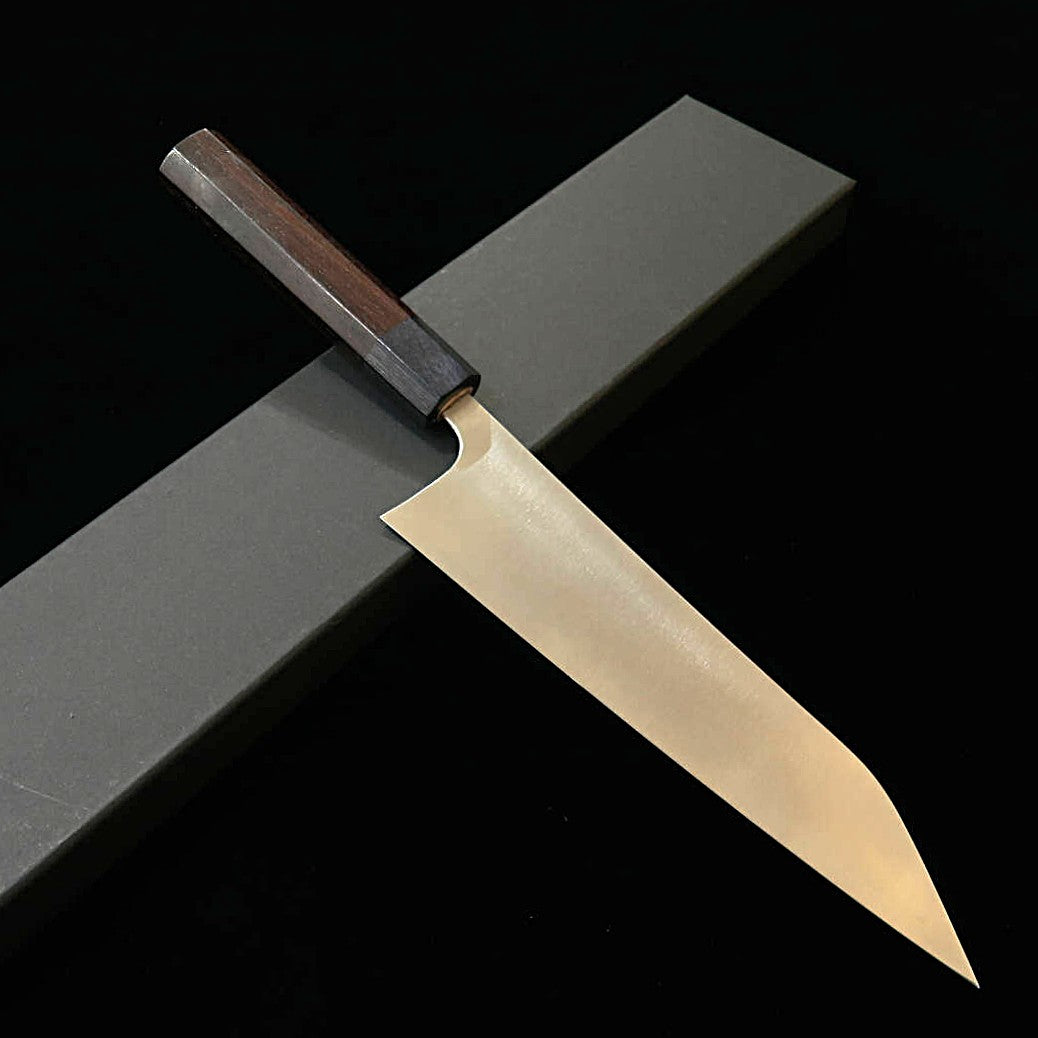 TAKAYUKI SHIBATA KOUTETSU Cromax Gyuto with Octagonal Rosewood Handle (210mm)