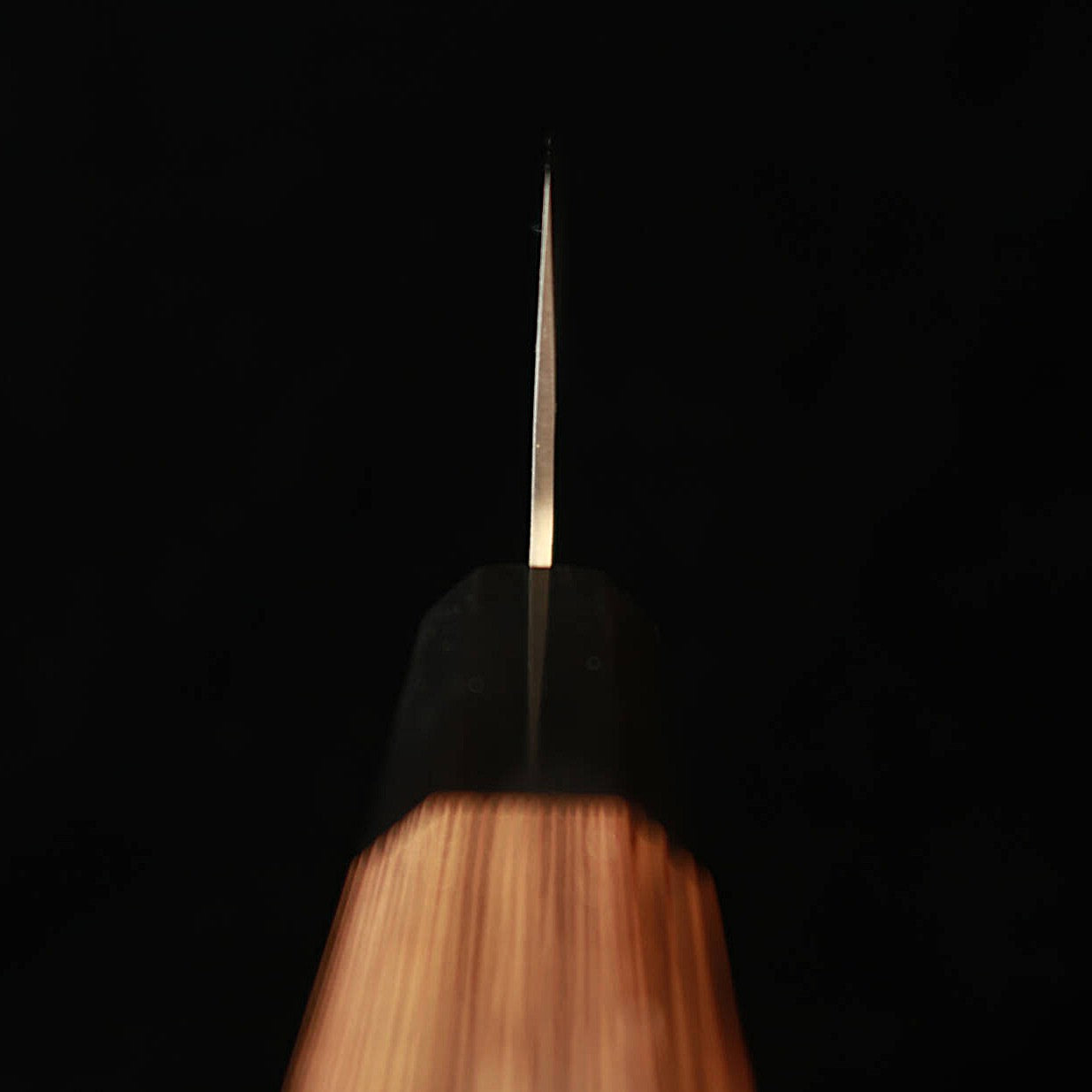 HATSUKOKORO Ginrei Ginsan Santoku with Nashi finish and Wenge Handle (170mm)