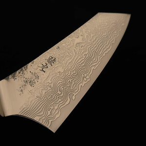 Enkyu ENKYU Bunka serie Higurashi SG2 Damasco, mango de raíz de karelia (burl) (180 mm)
