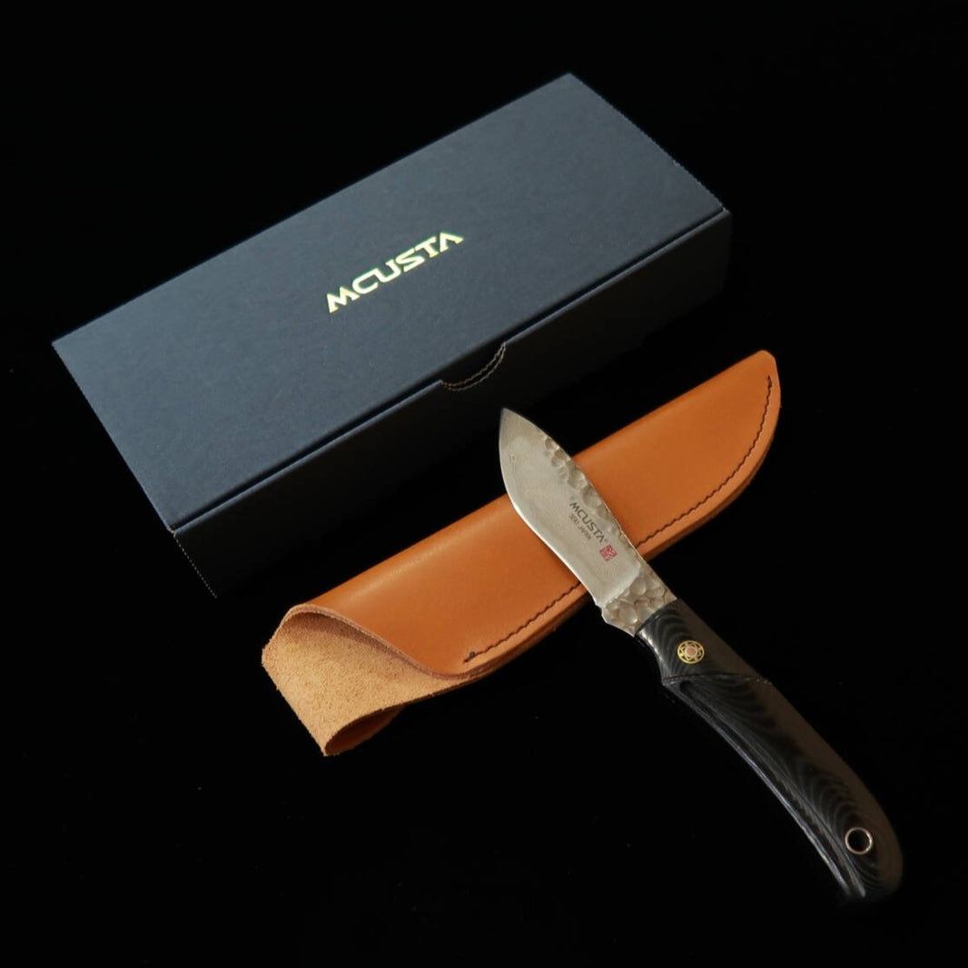 MCUSTA VG10 Mika Irie Sport series - MC-0233DB - Sport300 Micarta negra (65 mm)