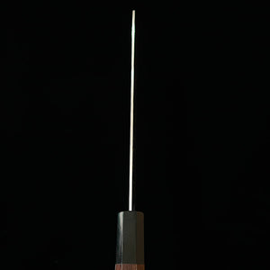 初心 HATSUKOKORO 銀嶺 菜切 銀紙三号 梨地 ウェンジ柄 (170mm)