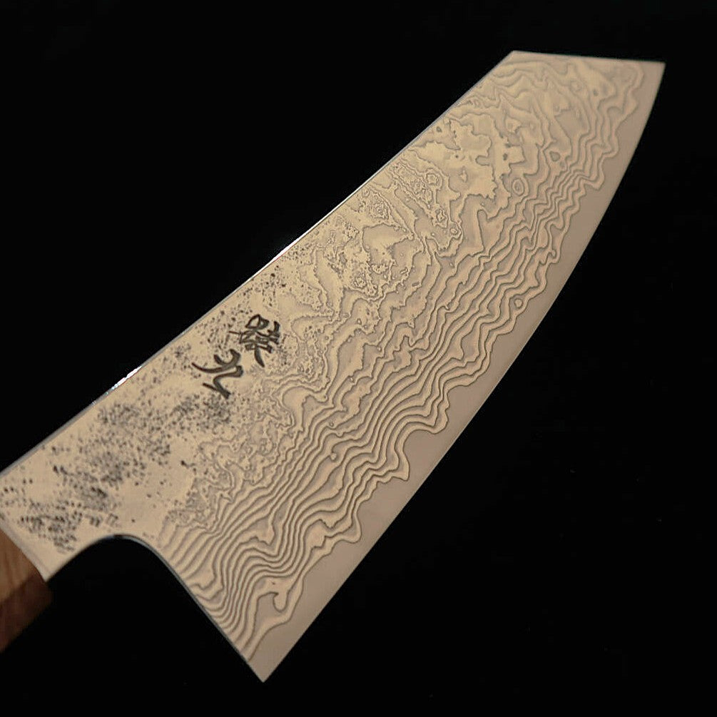猿九 ENKYU 三徳 焔雲シリーズ SG2 ダマスカス 花梨瘤八角柄（165/180ｍｍ）