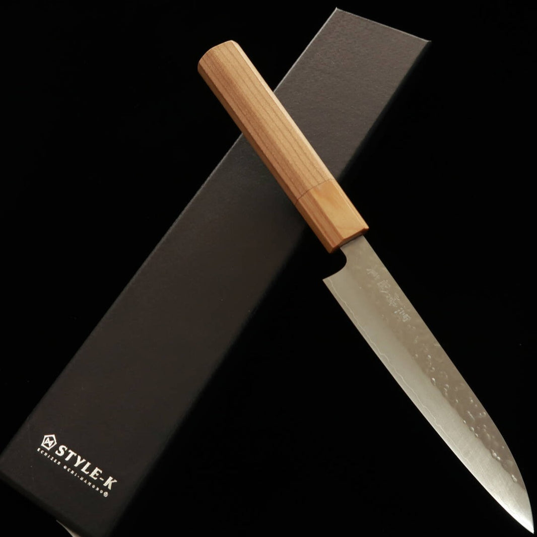 STYLE-K Kurosaki Makoto Petty SG2 Martelée Manche octogonal en cerisier (135 mm)