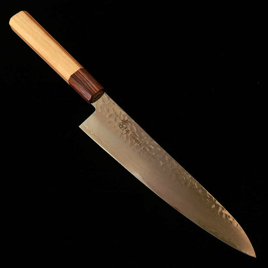Gyuto SAKAI TAKAYUKI VG10 33 capas de damasco,, mango octagonal de zelkova (210mm)