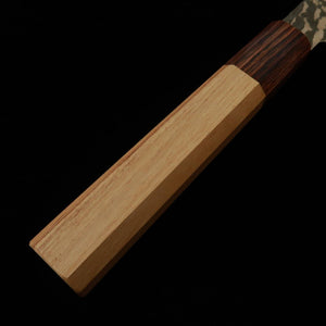 Sakai Takayuki Gyuto VG10 damas 33 couches, manche octogonal en zelkova (240 mm, 210 mm)