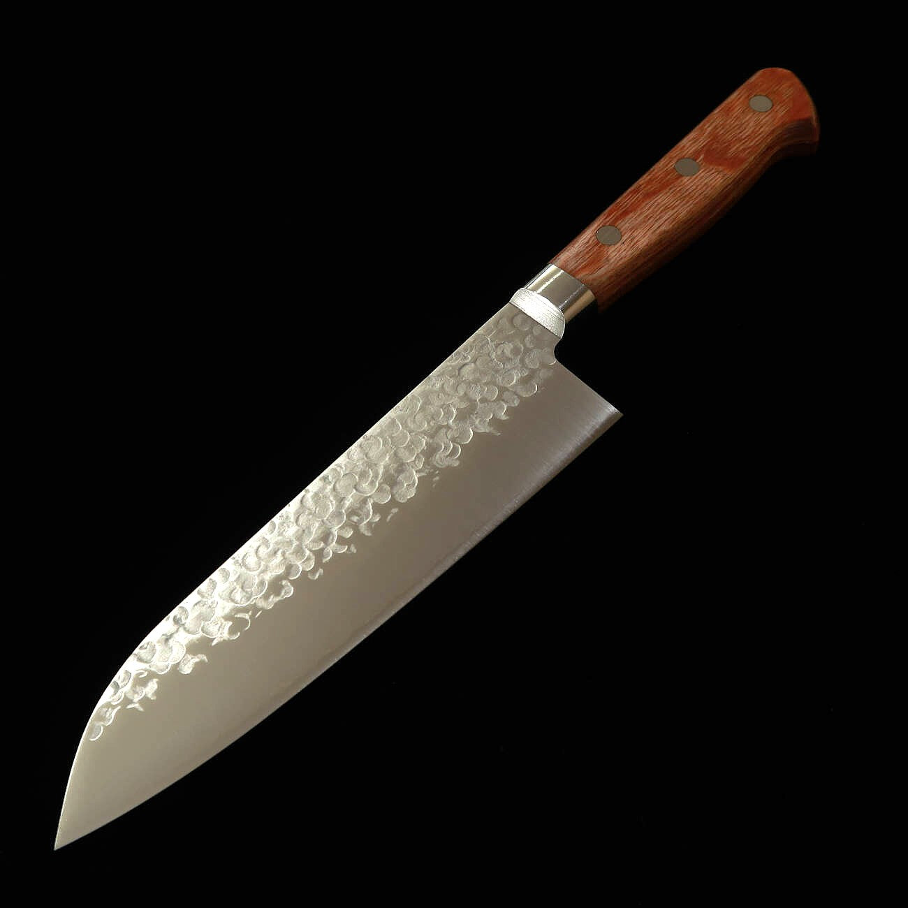 高村刃物TAKAMURA HAMONO 三徳 クロマックス ブラウンハンドル（170mm）