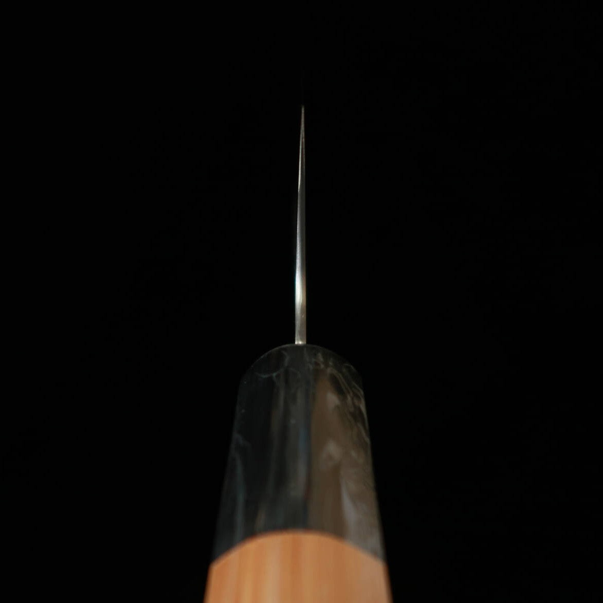Santoku SUISIN INOX honyaki, mango hexagonal semicircular (180mm)