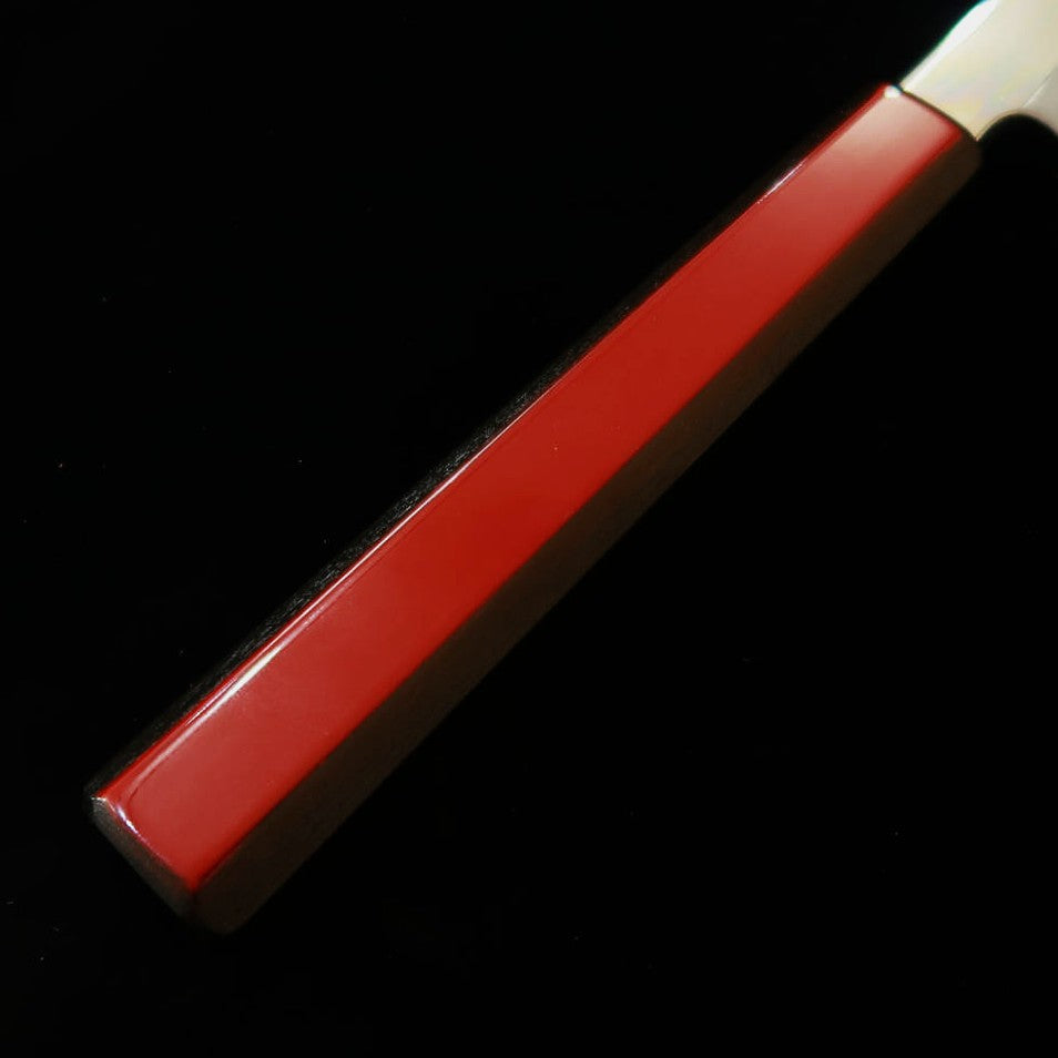 景清 KAGEKIYO 白紙一号 漆赤呂 柳刃 (270mm)