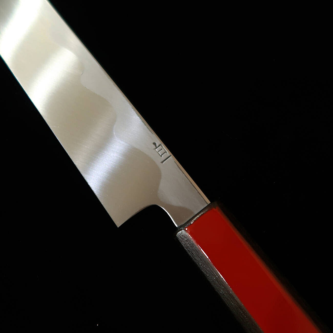 景清 KAGEKIYO 白紙一号 漆赤呂 柳刃 (270mm)